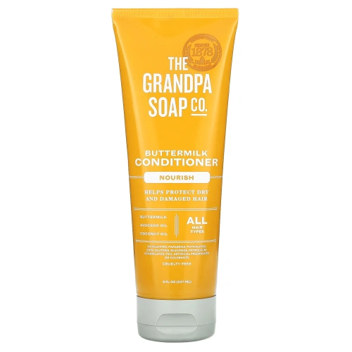 Grandpa's, Кондиционер с пахтой, Питание, 8 унций (235 мл)
