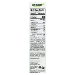 Sprout Organics, Wafflez®, черника и яблоко, для детей от 12 месяцев, 5 пакетиков по 18 г (0,63 унции)