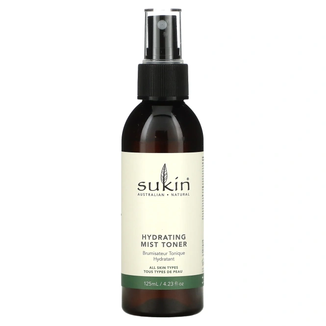 Sukin, Hydrating Mist Toner, 4.23 fl oz (125 ml)