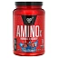 BSN, AminoX, формула с аминокислотами с разветвленной цепью, без кофеина, синяя малина, 2,24 фунта (1,01 кг)
