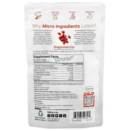 Micro Ingredients, лютеин с зеаксантином, 240 мягких таблеток