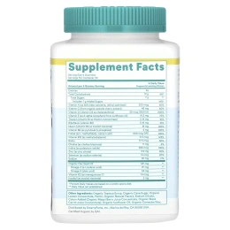 SmartyPants, Органический пренатальный комплекс, 120 вегетарианских жевательных таблеток