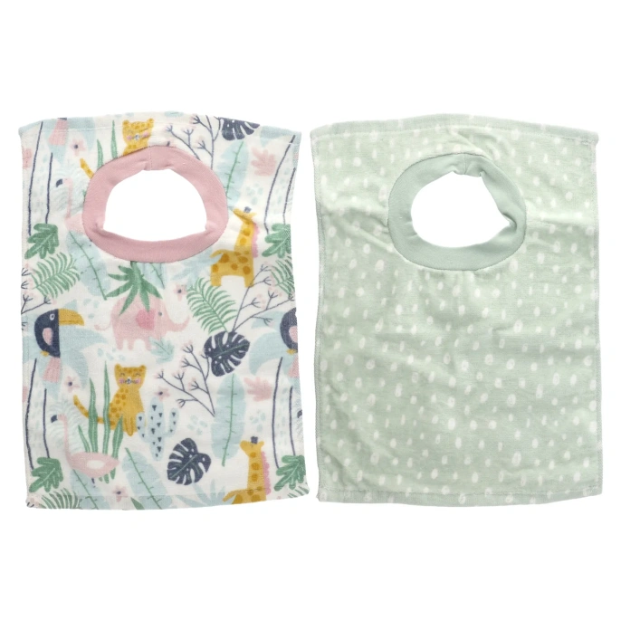 Neat Solutions, детские слюнявчики, от 6 месяцев, животные, 2 шт.