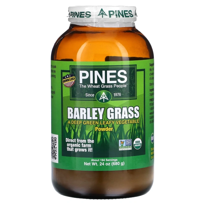 Pines, Порошок травы ячменя 24 унции