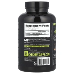 NutraBio, Performance, микронизированный моногидрат креатина, 150 капсул (833 мг на капсулу)