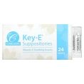 Carlson Labs, Суппозитории Key•E, 24 успокаивающих суппозитория