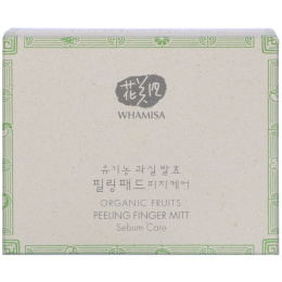 Whamisa, Organic Fruits, Sebum Care, Peeling Finger Mitt, 30 Mitts, 6.3 oz (180 g)