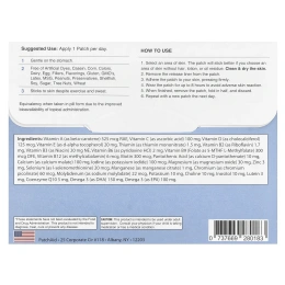 PatchAid, Детский мультивитаминный патч с омега-3, 30 патчей