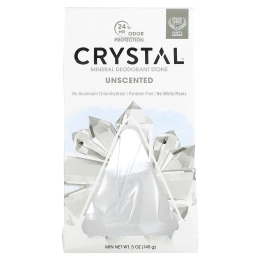 CRYSTAL, Минеральный дезодорант, без запаха, 140 г (5 унций)