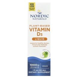 Nordic Naturals Витамин D3 1000 МЕ, 1 жидкая унция (30 мл)