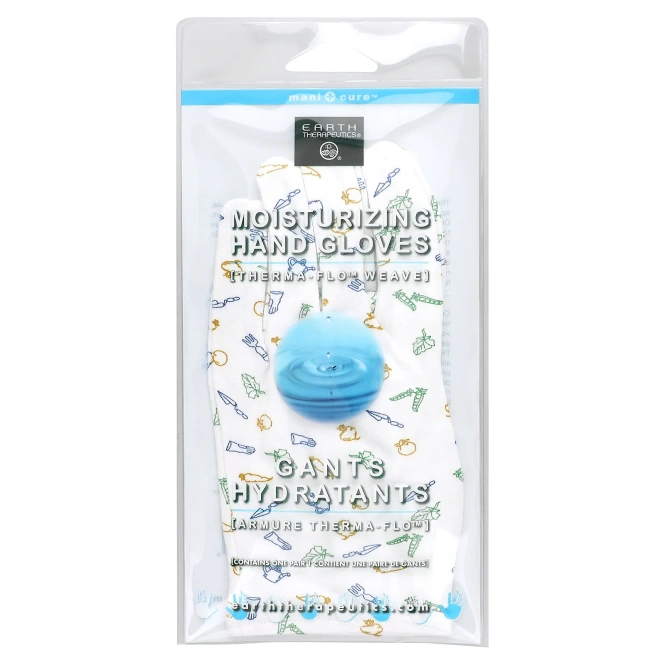 Earth Therapeutics, Увлажняющие перчатки для рук, 1 пара