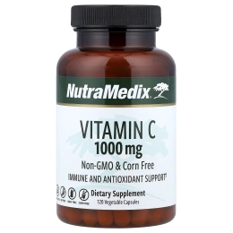 NutraMedix, Витамин C, 1000 мг, 120 растительных капсул
