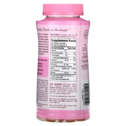 Nature's Bounty, жевательные таблетки для здоровья волос, кожи и ногтей, со вкусом клубники, 140 таблеток