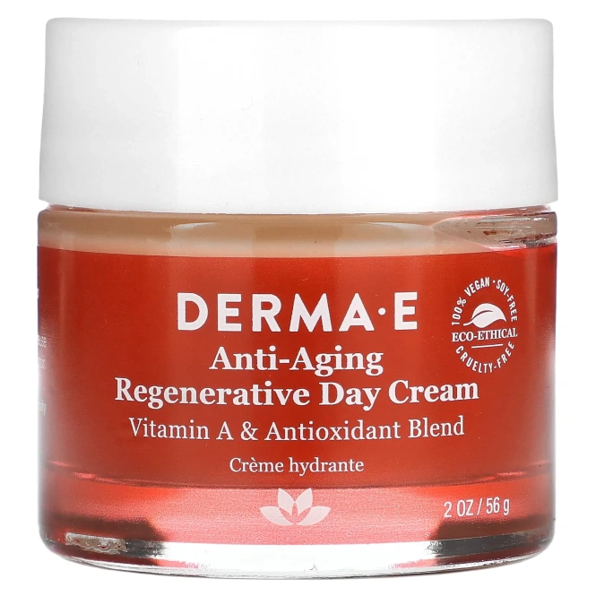 Derma E, Антивозрастной дневной крем, 2 унц. (56 г.)