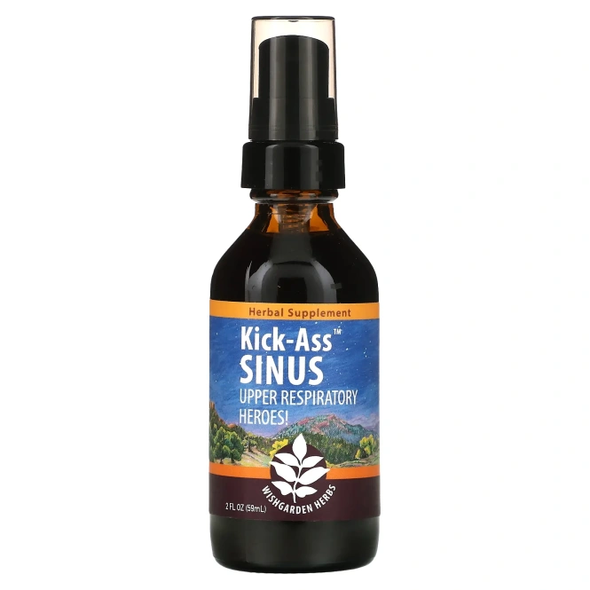 WishGarden Herbs, Kick-Ass ™ Sinus, 59 мл (2 жидк. унц.)