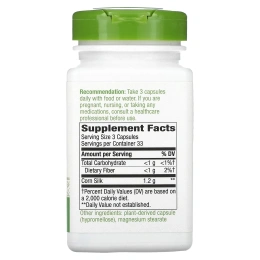 Nature's Way, Кукурузный шелк, 400 мг, 100 вегетарианских капсул