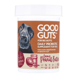 Fidobiotics, Good Guts, Coconut Peanut Butter, Daily Probiotic, 12 Billion CFUS, For Big Mutts, 1.4 oz (40 g)