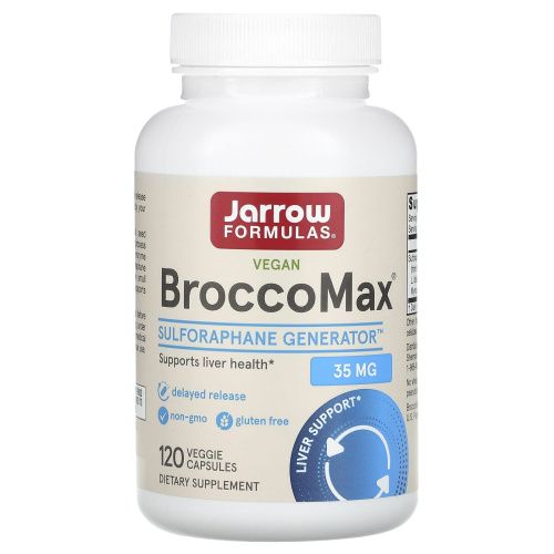 Jarrow Formulas, BroccoMax, 120 капсул в растительной оболочке