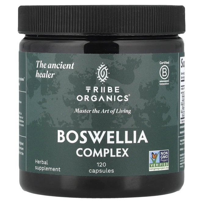 Tribe Organics, Boswellia Complex, 120 капсул