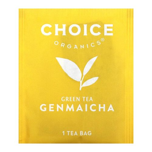 Choice Organic Teas, Organic, Genmaicha, Green Tea, 16 Tea Bags, 1.00 oz (28 g)