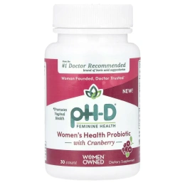 pH-D Feminine Health, пробиотик для женского здоровья, 30 шт.