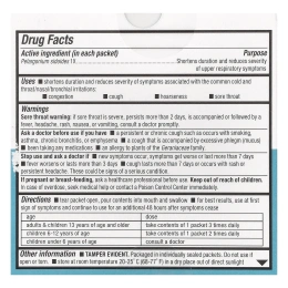 Nature's Way, Umcka, ColdCare Kids, FastActives, Со вкусом вишни, 10 пакетов сухой смеси