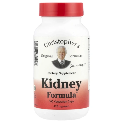Christopher's Original Formulas, Состав для почек, 475 мг в каждой капсуле, 100 капсул на растительной основе