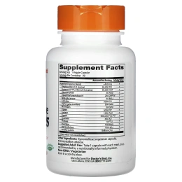 Doctor's Best, Пищеварительные ферменты полностью растительного происхождения (Best Digestive Enzymes — All Vegetarian), 90 растительных капсул