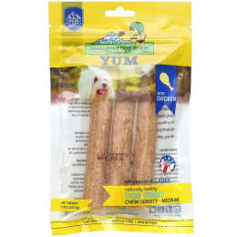 Himalayan Pet Supply, Himalayan Dog Chew, Yum, средний вкус, курица, 127,5 г (4,5 унции)