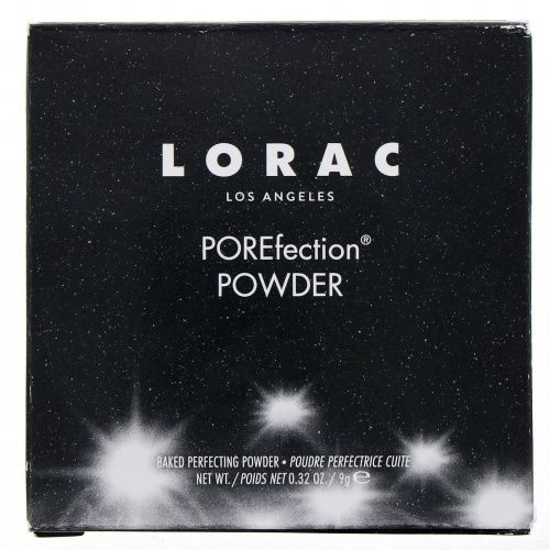 Lorac, Запеченная маскирующая пудра POREfection, оттенок светлый PF2, 9 г