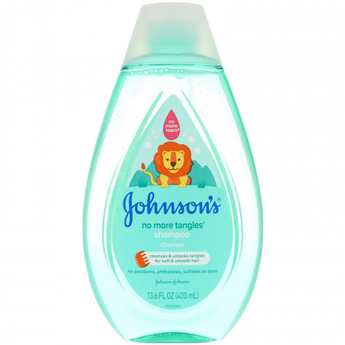 Johnson's Baby, No More Tangles, Shampoo, 13.6 fl oz (400 ml)