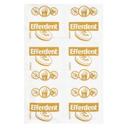 Efferdent, Антибактериальное очищающее средство для зубных протезов, ночное очищение, 90 таблеток