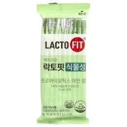 Lactofit, Пробиотики, растительные, 60 стиков (2 г) каждый