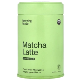 Morning Made, матча латте, чистая матча, 60 г (2,11 унции)