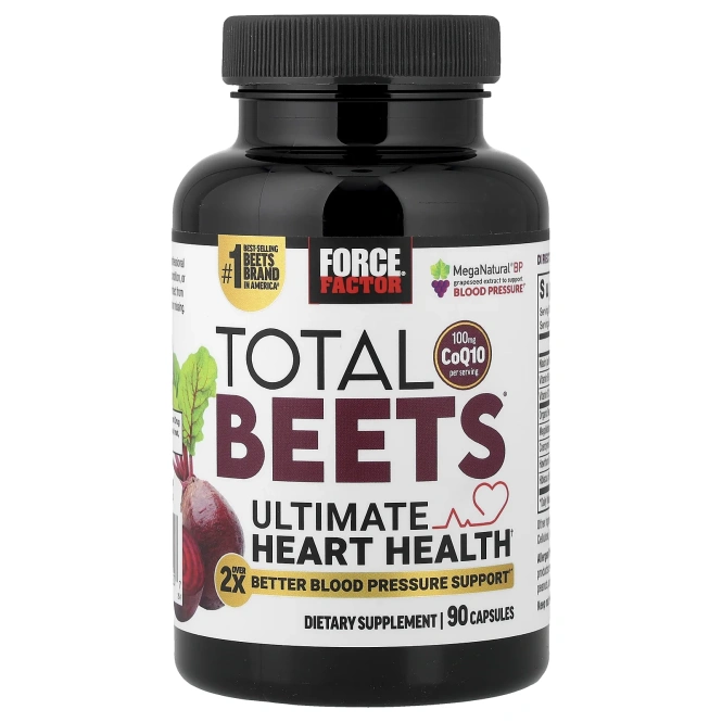 Force Factor, ресвератрол, ягодный вкус, 60 жевательных таблеток