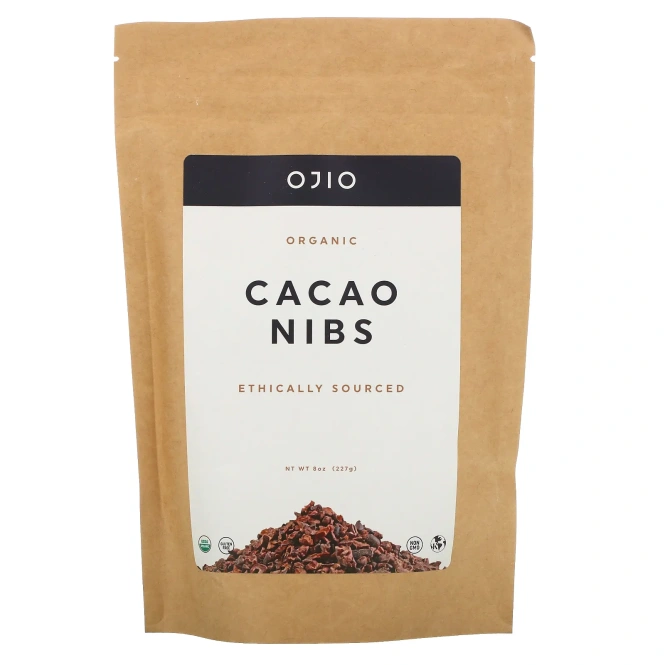 Ojio, Raw Organic Cacao Nibs, 8 oz (227 g)