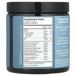 CuraLife, CuraLin улучшенная поддержка уровня глюкозы, 180 капсул