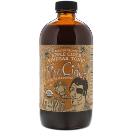 Fire Cider, Apple Cider Vinegar Tonic, African Bronze Honey , 16 fl oz (473 ml)