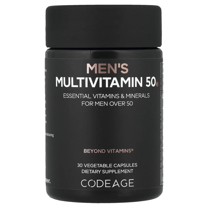 Codeage, Мультивитамины для мужчин, 50, 30 растительных капсул