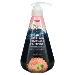 Perioe, Насосная зубная паста с розовой солью Himalaya, цветочная мята, 10 унций (285 г)
