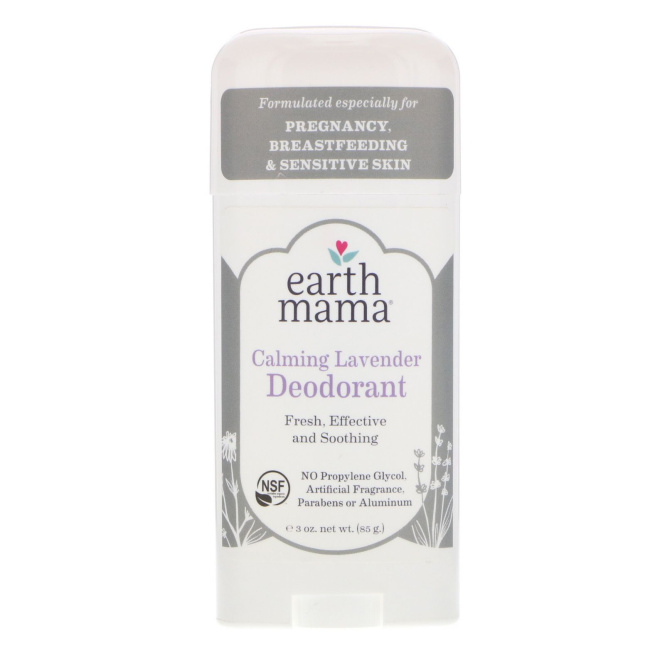 Earth Mama, Deodorant, Calming Lavender  , 3 oz (85 g)
