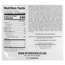 My Cookie Dealer Protein, протеиновое печенье, самое любимое кексы детства, 12 шт. по 108 г (3,8 унции)