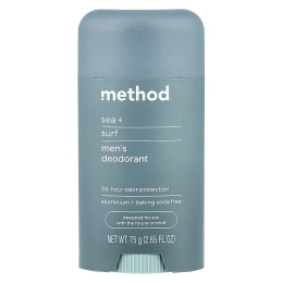 Method, Мужской дезодорант, Sea + Surf, 75 г (2,65 жидк. Унции)