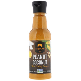 deSIAM, Thai Satay Sauce, Peanut & Coconut, Mild, 8.4 fl oz (250 ml)