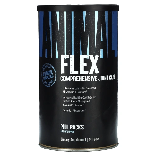 Комплекс для суставов и связок Animal Flex, Глюкозамин Хондроитин MSM, 44 пакета