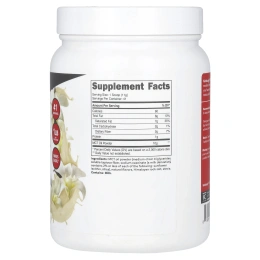 KetoLogic, порошок из масла MCT, со вкусом французской ванили, 454 г (1 фунт)