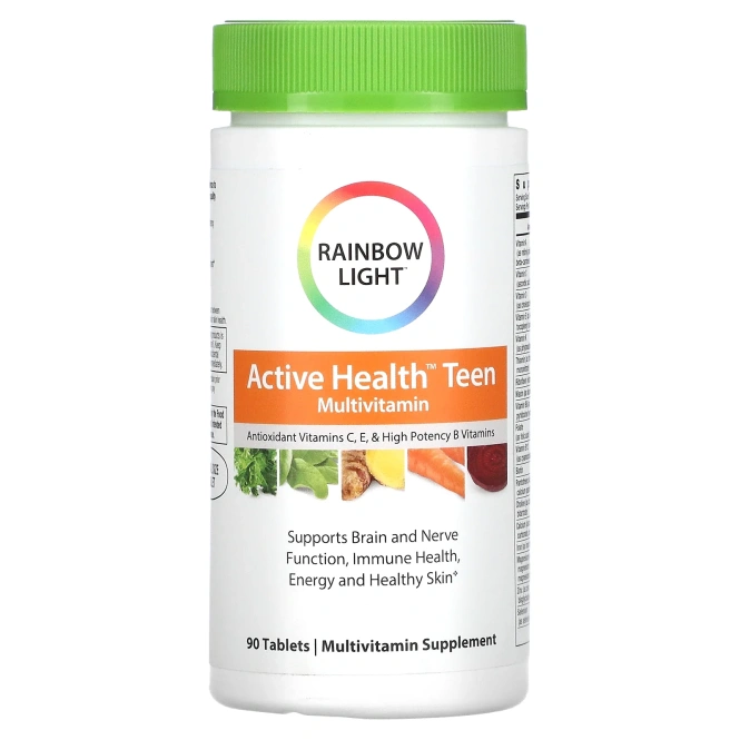 Rainbow Light Active Health Teen Multivitamin (для подростков), 90 таблеток