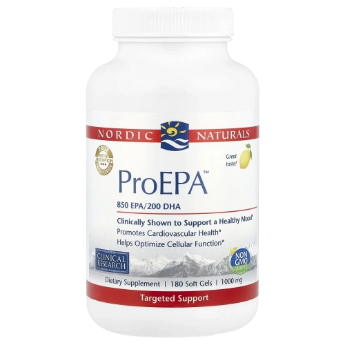 Nordic Naturals, ProEPA ™, лимон, 180 мягких таблеток