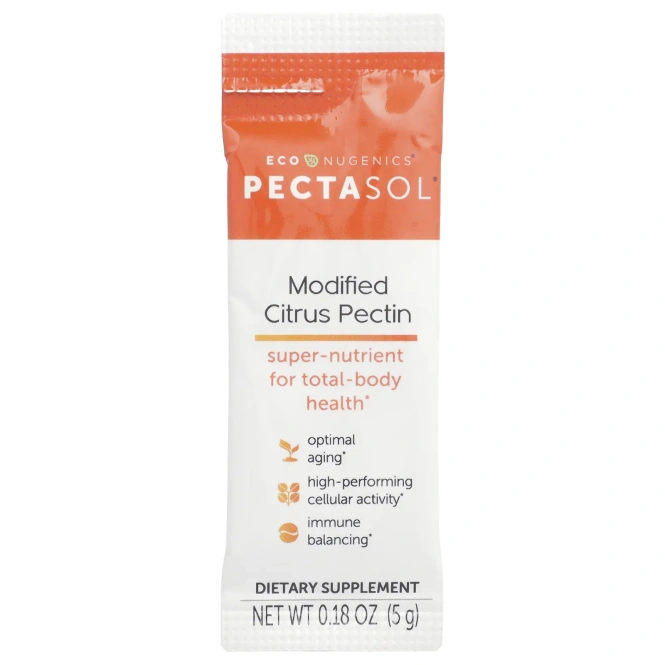 Econugenics, Pectasol®, модифицированный цитрусовый пектин, 15 шт., 5 г (0,18 унции)