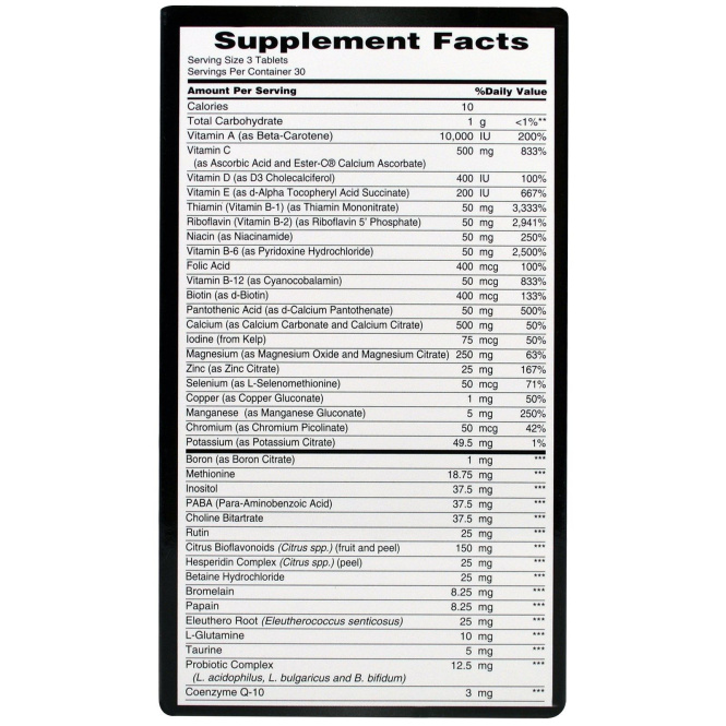 American Health, More Than A Multiple, Мультивитамины для мужчин, 90 таблеток